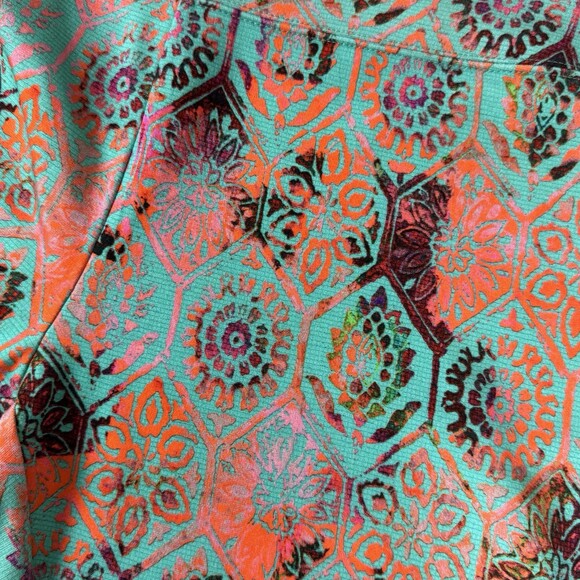 Soft Surroundings Leggings Moroccan Style Pattern Athleisure Medium - Picture 5 of 10